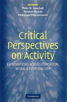 Capa livro Critical Perspectives on Activity – Exploration across Education, Work and everyday life